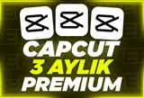 Garantili ✅|⭐Capcut Pro 3 Aylık Premium