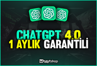 [✨GARANTİLİ] CHATGPT PLUS 4.0 & 4-o | 20$ SÜRÜM