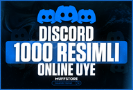 (GARANTİLİ) Discord 1.000 7/24 Aktif Üye
