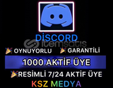 (GARANTİLİ) Discord 1000 7/24 Aktif Üye RESİMLİ