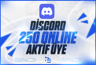 ⭐[GARANTİLİ] DİSCORD 250 7/24 ONLİNE ÜYE⭐
