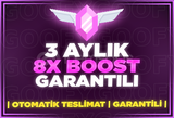 ⭐️[GARANTİLİ] DİSCORD 3 AYLIK 8X BOOST⭐️