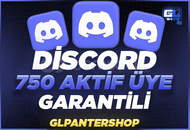 ⭐[GARANTİLİ] DİSCORD 750 7/24 AKTİF ÜYE⭐