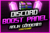 [GARANTİLİ] DİSCORD BOOST PANEL