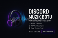 [GARANTİLİ] Discord Müzik Botu Altyapı