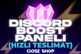 ⭐[GARANTİLİ] DİSCORD PROFFESİONAL BOOST PANEL