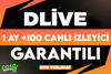 ⭐[GARANTİLİ] DLİVE 1 AY +100 İZLEYİCİ⭐