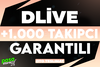 ⭐[GARANTİLİ] DLİVE +1.000 TAKİPCİ⭐