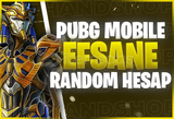 ⭐[GARANTİLİ] EFSANE PUBG MOBİLE RANDOM⭐