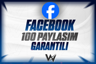 ⭐[GARANTİLİ] FACEBOOK 100 PAYLAŞIM⭐
