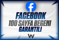 ⭐[GARANTİLİ] FACEBOOK 100 SAYFA BEĞENİ⭐
