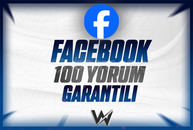 ⭐[GARANTİLİ] FACEBOOK 100 YORUM⭐