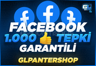 ⭐ [Garantili] Facebook 1.000 Onay Tepkisi⭐