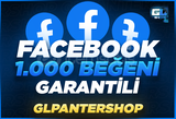 ⭐ [Garantili] Facebook 1.000 Organik Beğeni ⭐