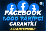 ⭐ [Garantili] Facebook 1.000 Organik Takipçi ⭐