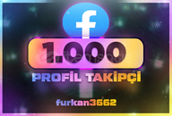 ⭐[GARANTİLİ] FACEBOOK 1.000 PROFİL TAKİPÇİ⭐