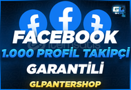 ⭐[Garantili] Facebook 1.000 Profil Takipçi ⭐