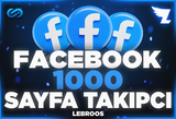 ✅[Garantili] Facebook 1.000 Sayfa Takipçi⭐