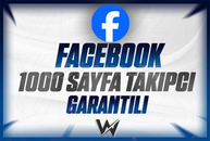 ⭐[GARANTİLİ] FACEBOOK 1000 SAYFA TAKİPÇİ⭐