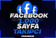 [Garantili] Facebook 1.000 Sayfa Takipçi 