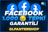 ⭐ [Garantili] Facebook 1.000 Üzüntü Tepkisi⭐