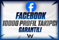 ⭐[GARANTİLİ] FACEBOOK 10000 PROFİL TAKİPÇİ⭐
