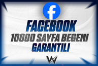 ⭐[GARANTİLİ] FACEBOOK 10000 SAYFA BEĞENİ⭐