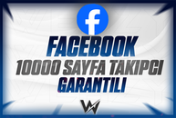 ⭐[GARANTİLİ] FACEBOOK 10000 SAYFA TAKİPÇİ⭐