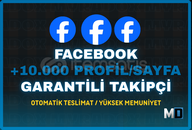 ☘️ [GARANTİLİ] Facebook 10.000 Takipçi ☘️
