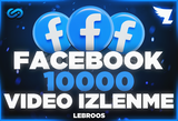 ✅[Garantili] Facebook 10.000 Video İzlenme⭐