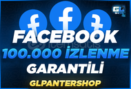 ⭐[Garantili] Facebook 100.000 Organik İzlenme ⭐