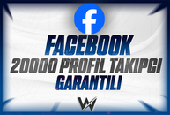 ⭐[GARANTİLİ] FACEBOOK 20000 PROFİL TAKİPÇİ⭐