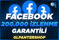 ⭐[Garantili] Facebook 200.000 Organik İzlenme ⭐