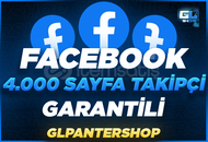 ⭐[Garantili] Facebook 4.000 Sayfa Takipçi ⭐