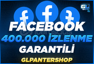 ⭐[GARANTİLİ] Facebook 400.000 Gerçek İzlenme ⭐