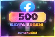 ⭐[GARANTİLİ] FACEBOOK 500 SAYFA BEĞENİ⭐