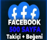 ⭐️GARANTİLİ⭐️FACEBOOK 500 SAYFA BEĞENİ+TAKİPÇİ.