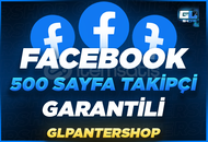 ⭐[Garantili] Facebook 500 Sayfa Takipçi ⭐