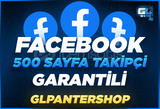 ⭐ [GARANTİLİ] FACEBOOK 500 SAYFA TAKİPÇİ ⭐ 