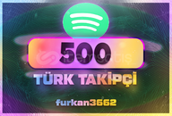⭐[RESİMLİ] Spotify 500 Türk Takipçi⭐
