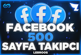 ✅[Garantili] Facebook 500 Sayfa Takipçi⭐