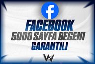 ⭐[GARANTİLİ] FACEBOOK 5000 SAYFA BEĞENİ⭐