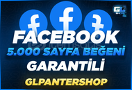 ⭐ [GARANTİLİ] FACEBOOK 5.000 SAYFA BEĞENİ ⭐ 