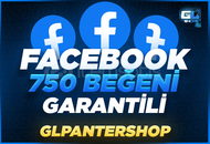 ⭐ [Garantili] Facebook 750 Organik Beğeni ⭐