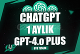 [Garantili] GhatGPT Plus 4o & 4.0 Sorunsuz