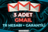 ⭐️[GARANTİLİ] GMAİL HESABI | 3 ADET⭐️