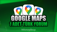 ⭐[GARANTİLİ] GOOGLE MAPS 1 ADET TÜRK YORUM⭐