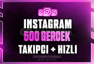 ⭐ GARANTİLI + HIZLI⭐ 500 İNSTAGRAM TAKİPÇİ⭐
