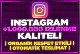 ⭐[GARANTİLİ] INSTA 1 MİLYON İZLENME+KEŞFET ETKİ