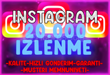 ⭐[GARANTİLİ] INSTA 20.000 İZLENME + KEŞFET ETKİ